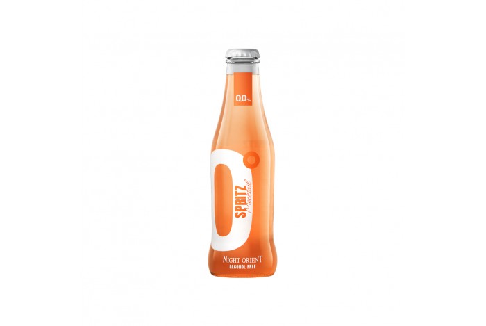 Night Orient Spritz 0,20L - Nealkoholický vegan šumivý koktejl 0,0% alk.