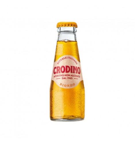 Crodino Biondo 0,10L - Nealkoholický prémiový aperitiv 0,0% alk.