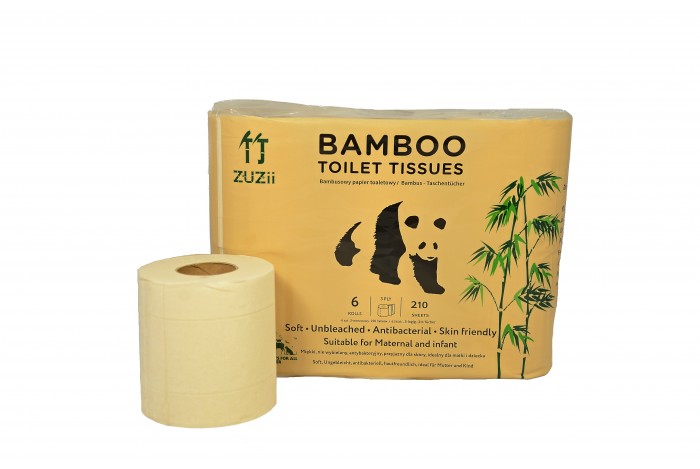 Bambusový toaletní papír 6ks